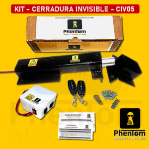 Phentom Electronics: Cerradura Invisible CIV05 - Kit Completo -